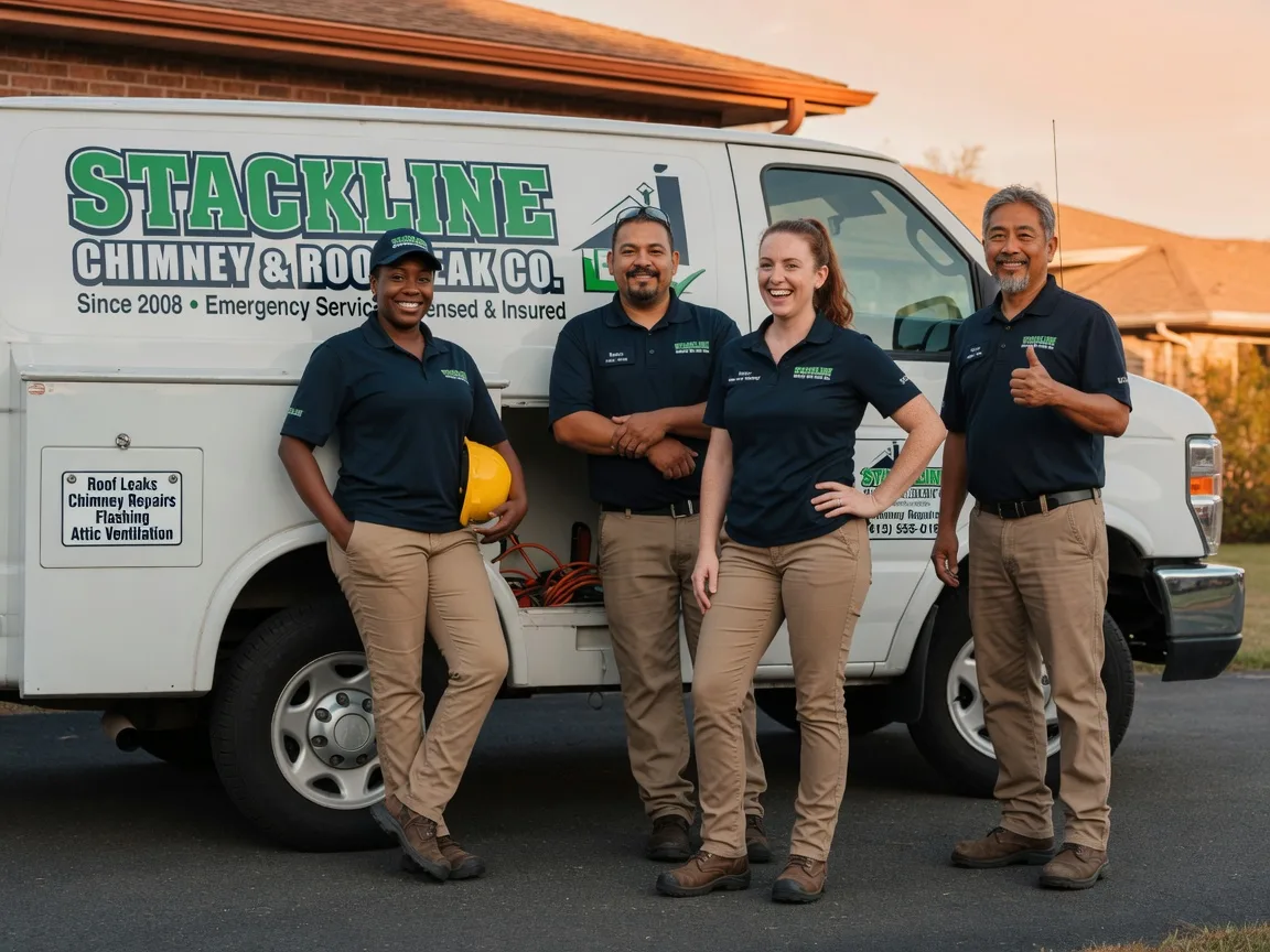 Chimney flashing repair company in Oxford, MD